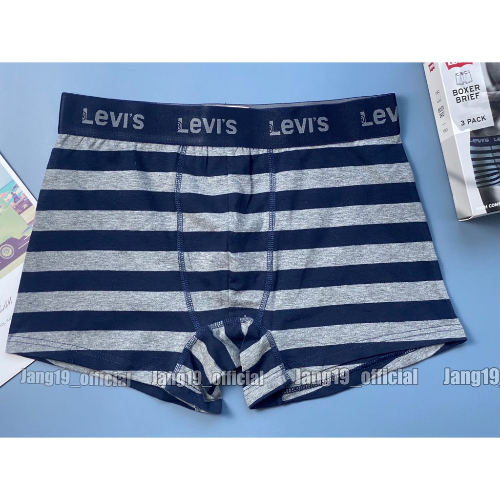 Hộp 3 Quần Lót Nam Boxer Cotton thương hiệu LVS