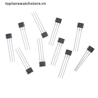 toplanswatchstore   10pcs Hall element 49E OH49E SS49E linear Sensor Hall sensor   VN