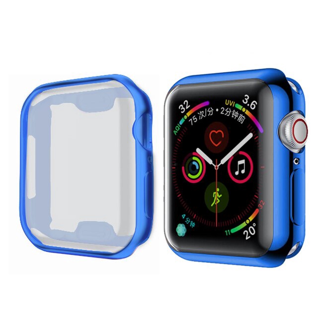 Ốp cao su bảo vệ màn hình cho đồng hồ thông minh Apple Watch 4 3 2 1 42mm 38m 40mm 44mm