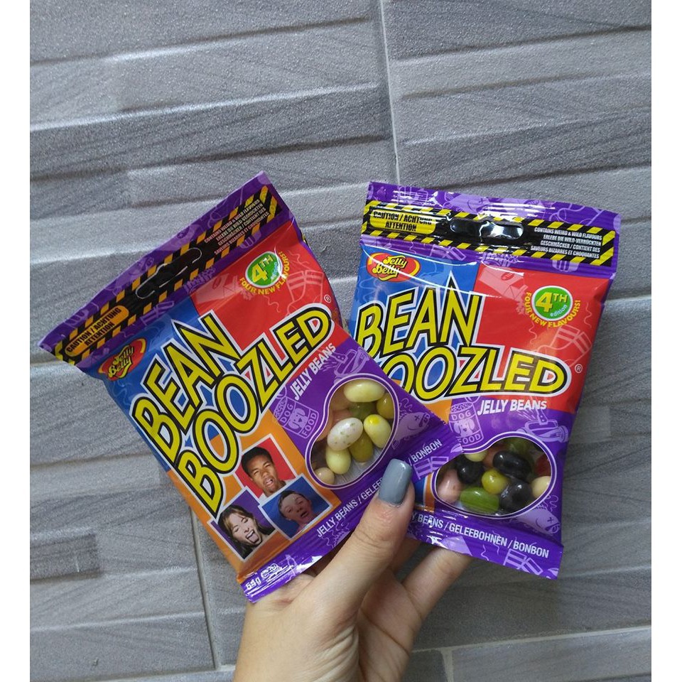 🙊.Kẹo Bean Thúi JELLY BELLY BEAN BOOZLED - Hộp/Bịch - Có Vòng Xoay Thần Kì Yvăn