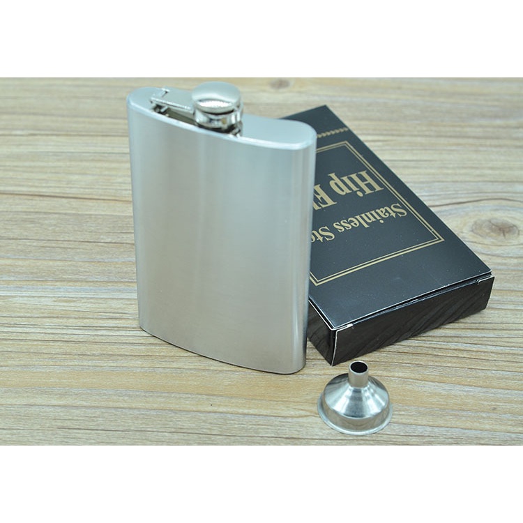 Bình đựng rượu inox hình chữ nhật