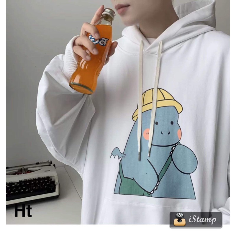 [Mã WASTUP24 giảm 10K đơn 50K] (sale) Áo hoodie khủng Long đeo cặp LN11 (tuyển sỉ đại lý )