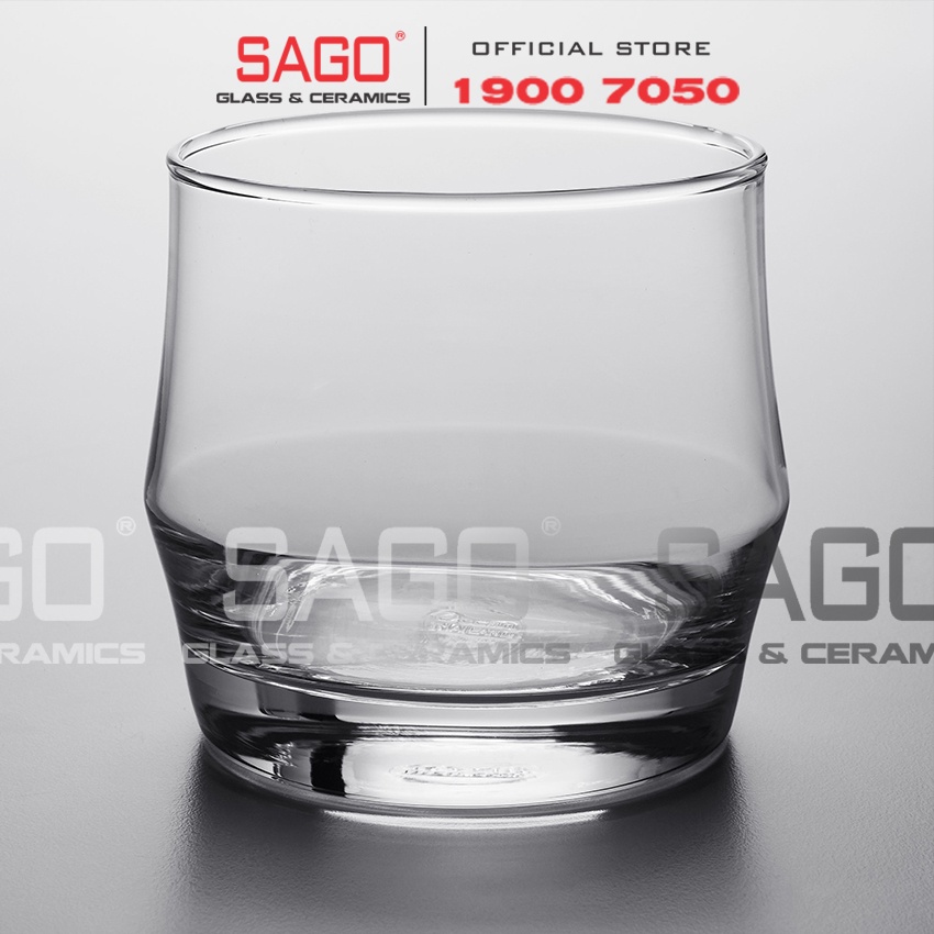 Ly Thủy Tinh Ocean Scirocco Rock 340ml | B017012 , Nhập khẩu