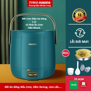 [Bảo Hành 12 Tháng] Nồi Cơm Điện 1.2L Thương Hiệu MALATA Chính Hãng