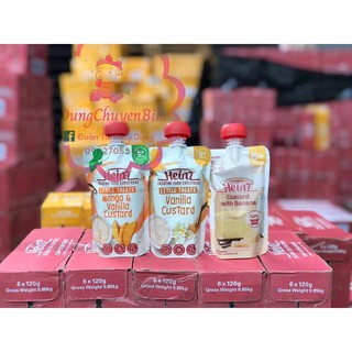 Váng sữa heinz custard úc date mới nhất t6/2021