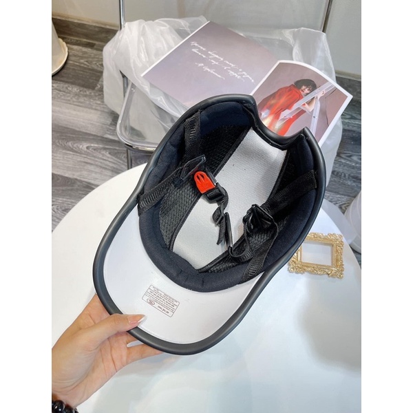 Nón bảo hiểm thể thao vespa dày đẹp hình chụp thật