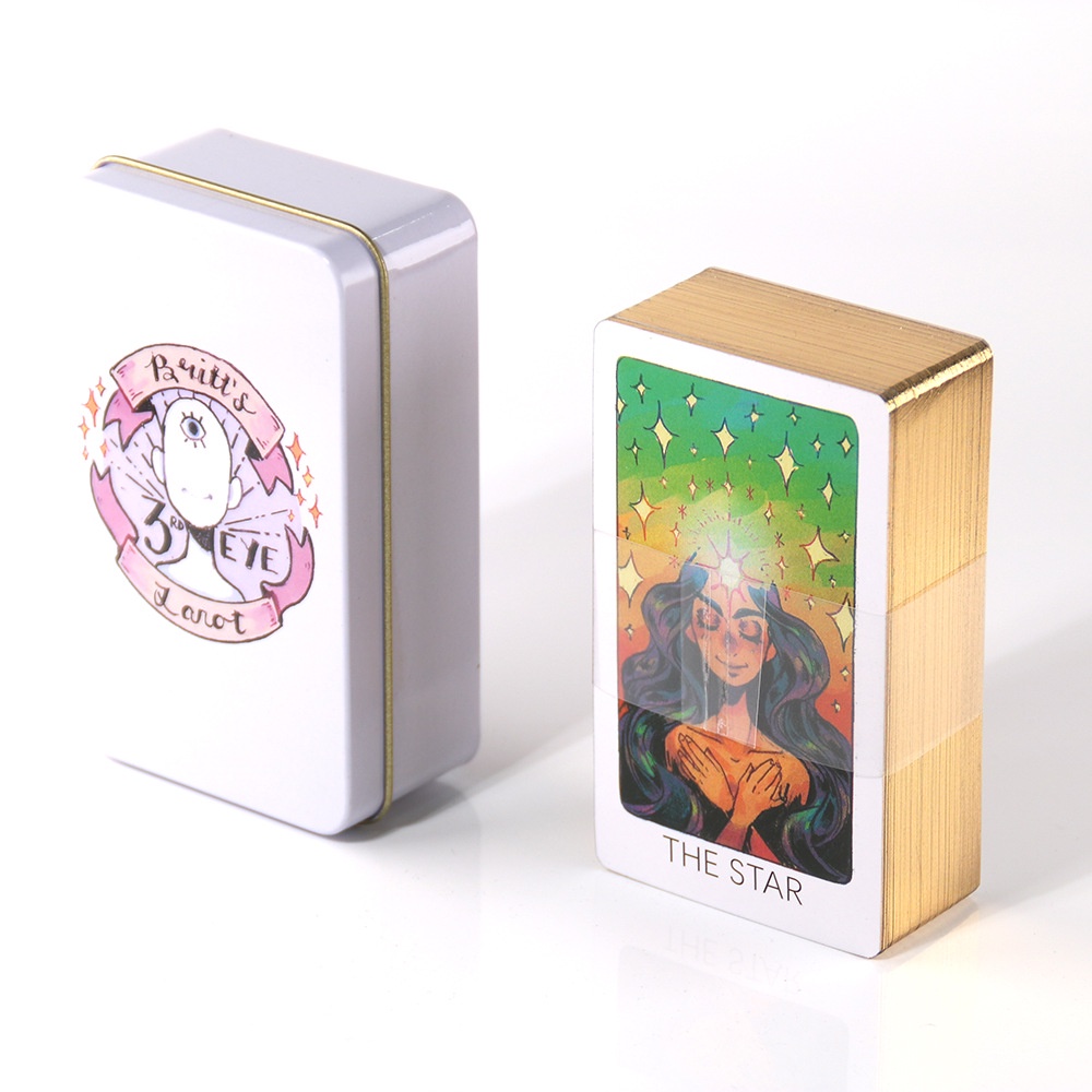Bộ bài Britt's Britts Third Eye Tarot Hộp Sắt