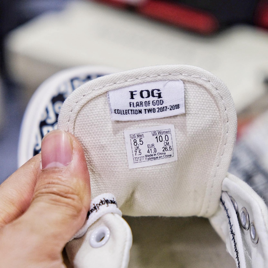 GIÀY VANS Vans x Fear Of God  11, Hàng Cao Cấp Nam Nữ Full Box Bill