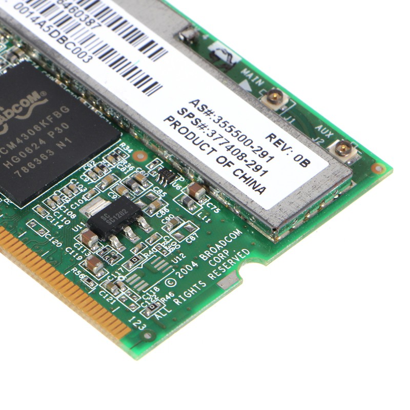 Card Wifi Mini Pci 2.4ghz Bcm4306 B Cm4306 | BigBuy360 - bigbuy360.vn