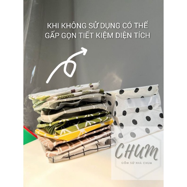 Giỏ đựng đồ vặt gấp gọn, chống thấm phong cách tối giản TE1