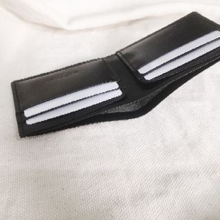 VÍ MINI NHỎ GỌN MỎNG ĐEN - DA BÒ THẬT 100%