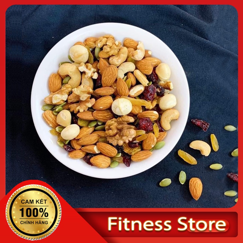 Hạt Dinh Dưỡng Mixed Nuts Baker Baking - Healthy, Eat Clean, Keto, Giảm Béo, Giảm Mỡ, Thay thế ăn Vặt, Ăn phụ, Lành mạnh