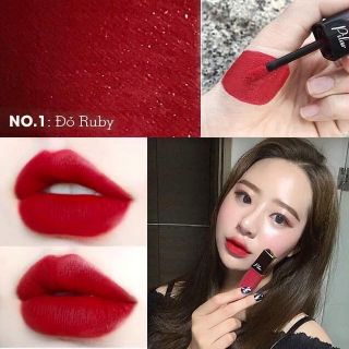 Son Kem Lì Pilar Màu Đỏ Ruby