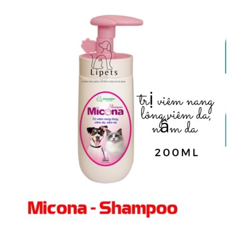 Xà bông tắm micona trị viêm nang lông, viêm da, nấm da