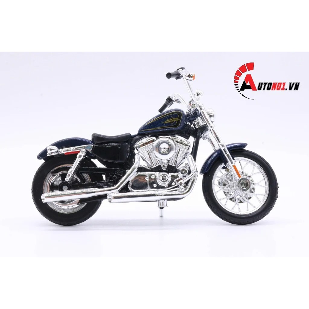 MÔ HÌNH HARLEY DAVIDSON 2012 XL 1200V SEVENTY-TWO 1:18 MAISTO 3594