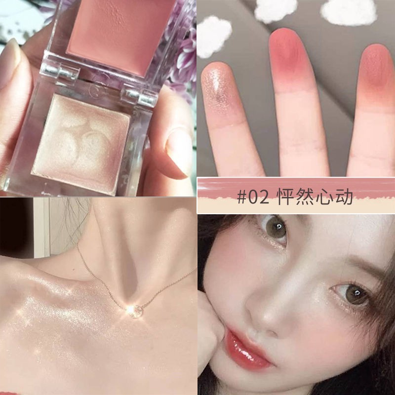 [Hàng mới về] Phấn má hồng trang điểm 3d lấp lánh thời trang  | BigBuy360 - bigbuy360.vn