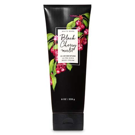 Kem dưỡng thể toàn thân Black Cherry Melot - Bath And Body Works (226g)