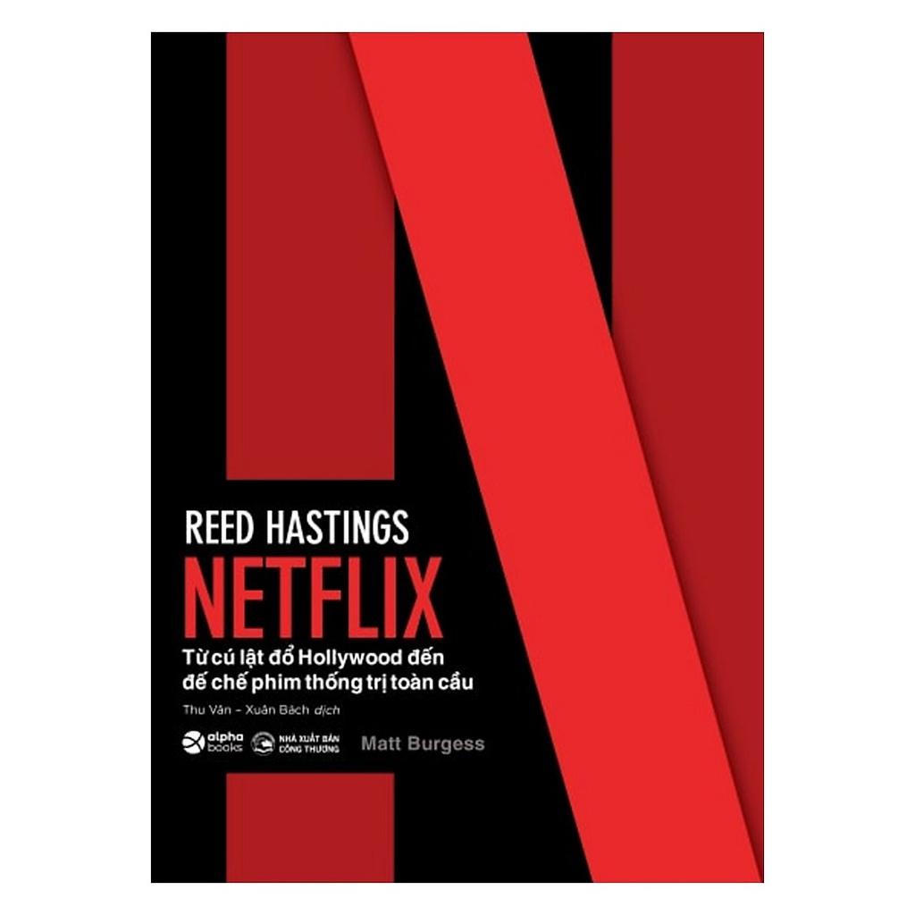 Sách Reed Hasting: NETFLIX - Từ Cú Lật Đổ Hollywood Đến Đế Chế Phim Thống Trị Toàn Cầu - Alpha Premium
