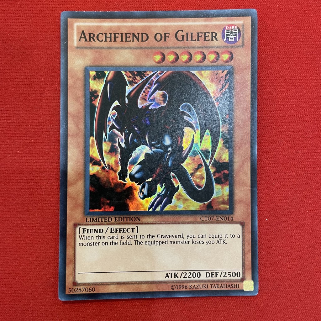 [EN][Thẻ Bài Yugioh Chính Hãng] Archfiend Of Gilfer