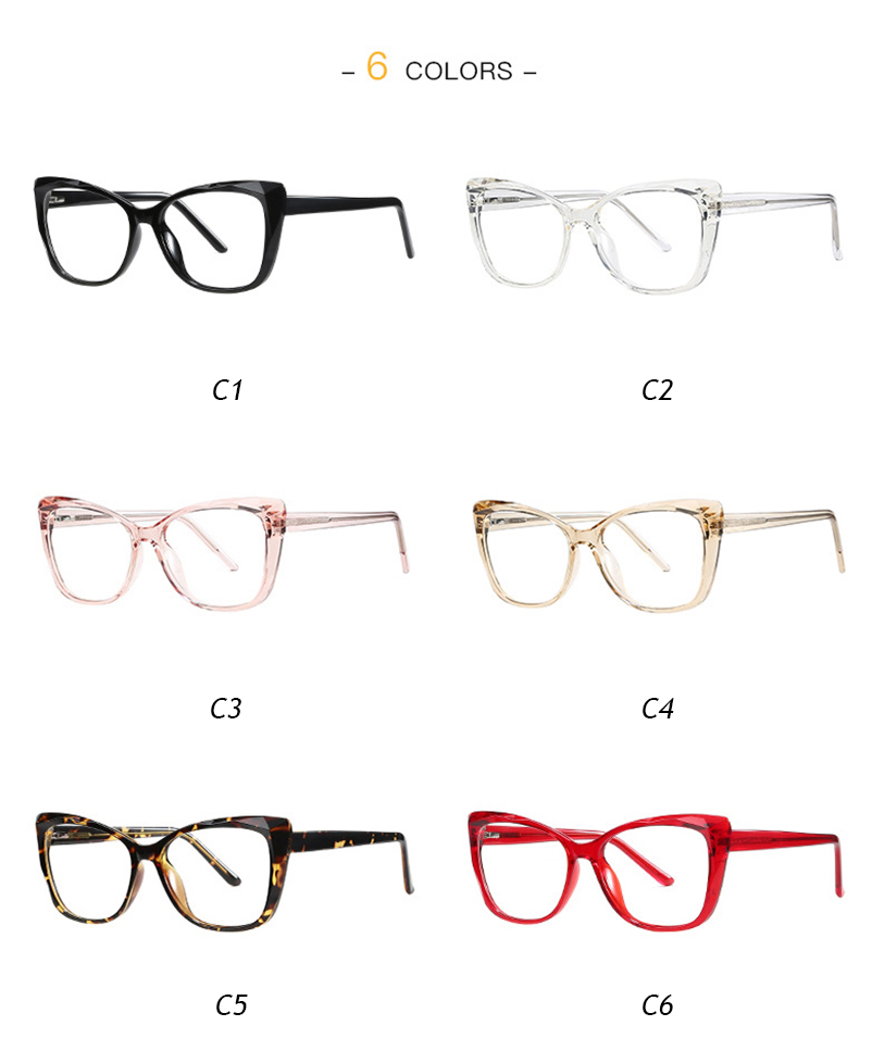 Kính Mắt Mèo Chống Ánh Sáng Xanh Bảo Vệ Mắt Dành Cho Nữ