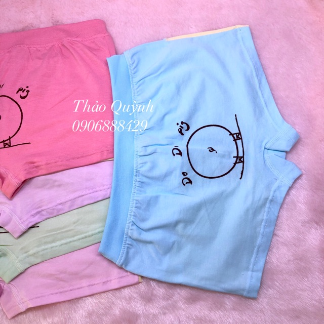 Quần xì đùi bé gái hình động vật dễ thương