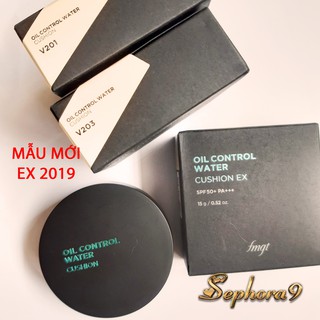 Phấn nước TFS Oil Control Water Cushion The Face Shop SPF50+ Fmgt [Mới 2019] kiềm dầu chống nắng