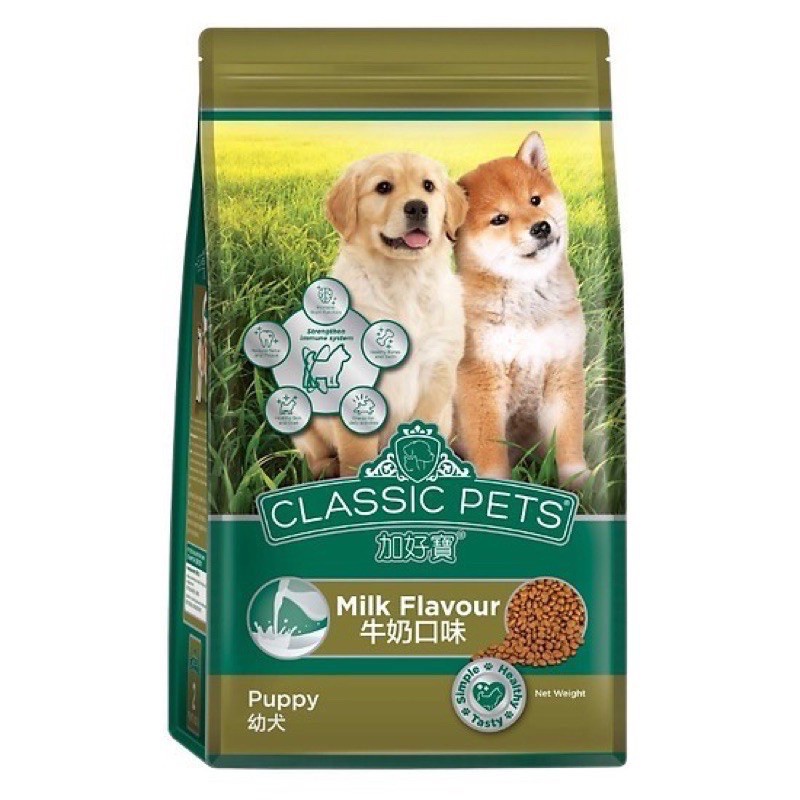 [10kg] Classic Pets Puppy 10kg Vị sữa hạt cho chó con