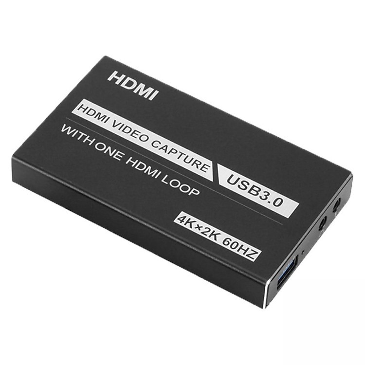 ROGTZ Bộ HDMI Video Capture USB 3.0 Hỗ Trợ 4K Game Video Record Live Streaming Recorder - Hàng Chính Hãng