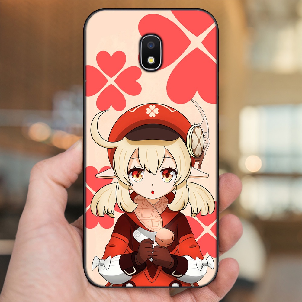 Ốp lưng Samsung J3 Pro, J5 2017, J5 Pro, J7 Pro viền đen in hình Klee Genshin Impact