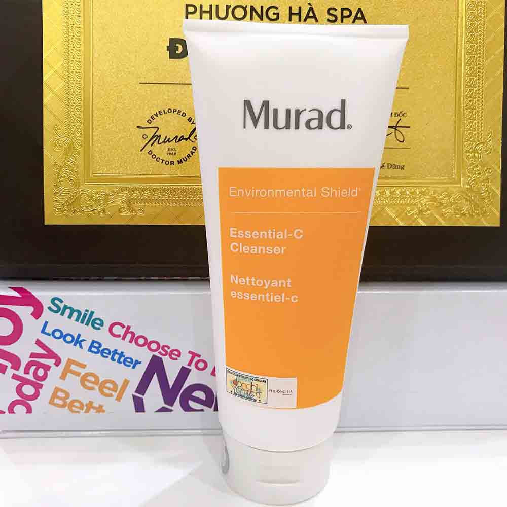 Sữa rửa mặt làm khoẻ da Murad Essential-C Cleanser 200ml