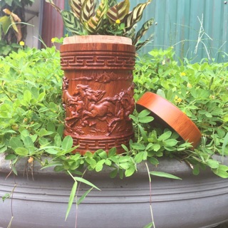 Hộp đựng chè gỗ hương