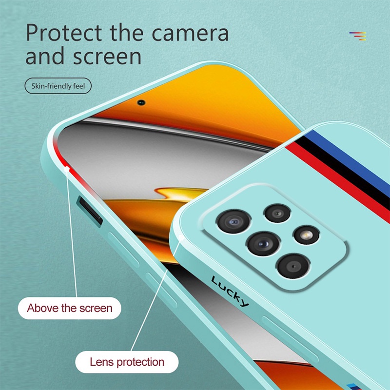 Ốp Điện Thoại Silicon Mềm Hình Logo BMW Cho Samsung Galaxy A53 A33 A23 A13 A73 A52 A72 A52S A32 A23 4G 5G