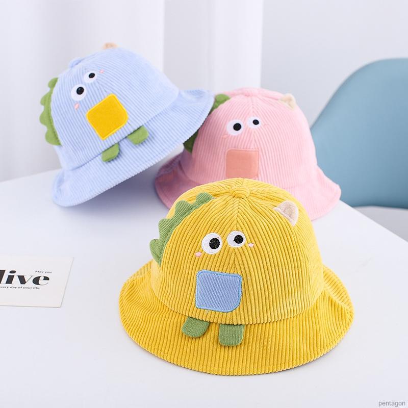 Mũ tai bèo chống nắng hình khủng long hoạt hình dễ thương cho bé