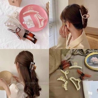 sét 7 kẹp tóc đính đá Hàn quốc