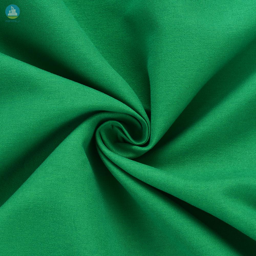 MI   3 * 6m / 10 * 19.7ft Professional Green Screen Backdrop Studio Photography Background Washable Durable Polyester-Cotton Fabric Seamless One-Piece Design for Portrait   Product Shooting