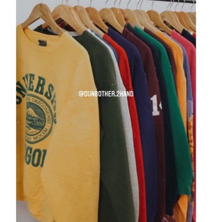 Áo nỉ sweater mĩ 2hand