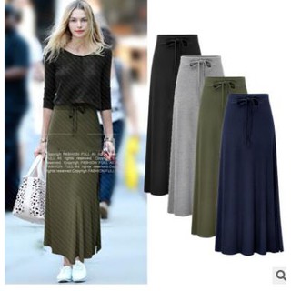 Chân Váy Maxi Xẻ Tà Thời Trang Dành Cho Nữ