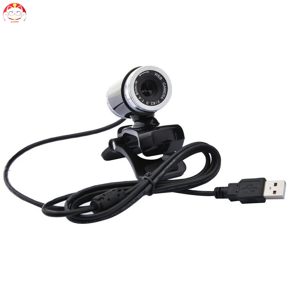 Webcam Xoay 360 Độ Cho Máy Tính webcam máy tính bàn HD có mic USB 2.0 /webcam có mic/webcam máy tính