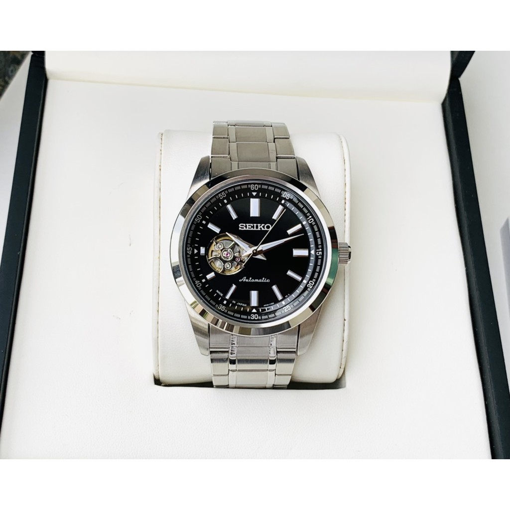 Đồng hồ nam SEIKO  Automatic OPEN HEART SCVE053  nội địa Nhật, mẫu mới nhà seiko