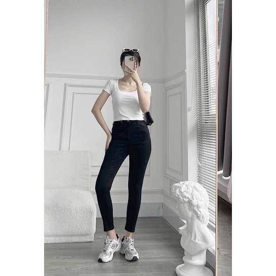 q281 - quần skinny jeans (quần đen ôm)