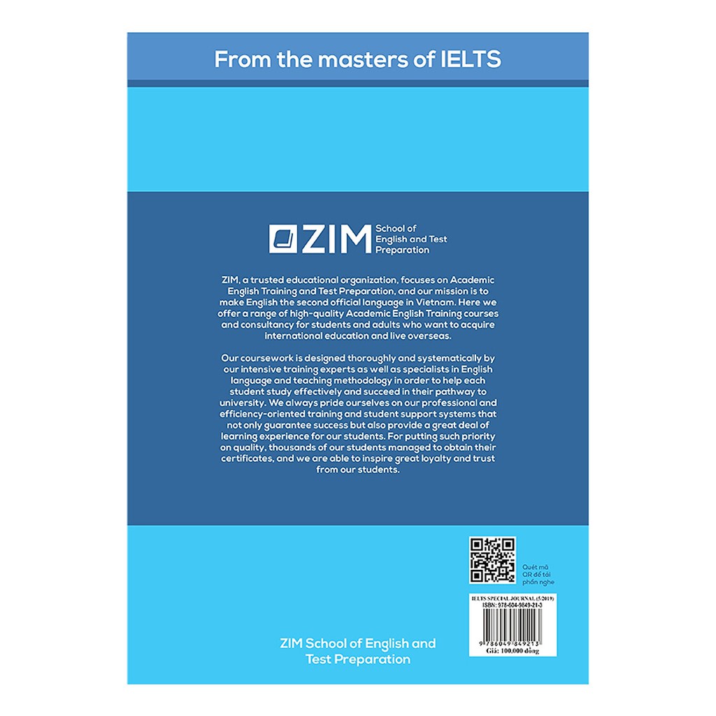 Sách IELTS Special Journal 5 (2019)