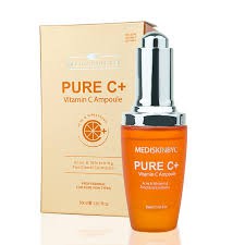 Tinh Chất Vitamin C Dưỡng Trắng Mờ Thâm Da MediskinbyC Pure C+ Vitamin C Ampoule