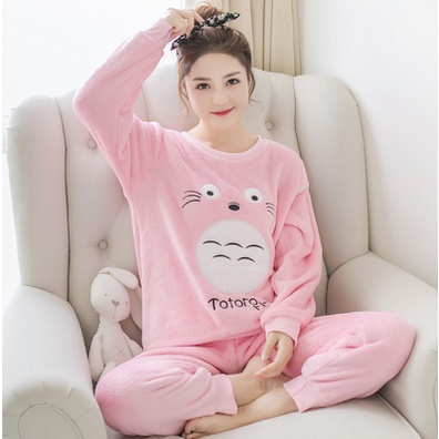 Bộ ngủ lông cừu nhiều mẫu dày dặn ấm áp ( Order QC) | BigBuy360 - bigbuy360.vn