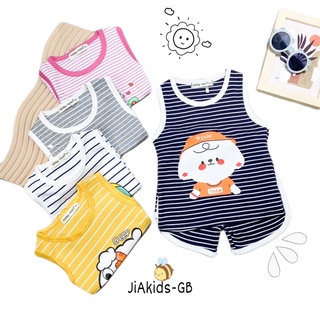 Minky mom_Bộ ba lỗ thun lạnh cho bé