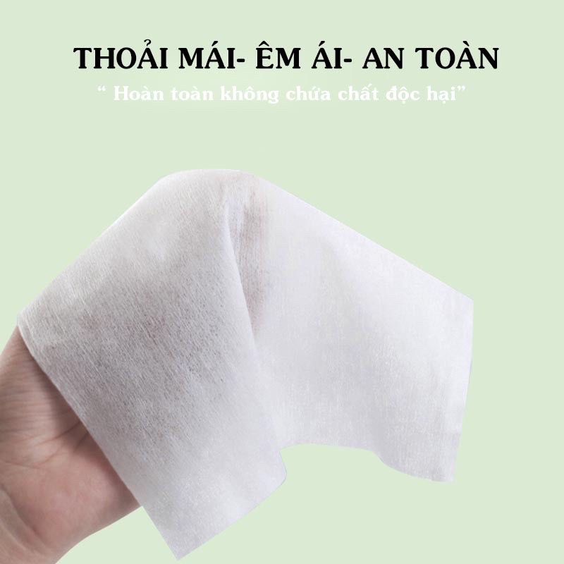 Khăn Giấy Ướt Mini Set 8 Gói (64 tờ) Dễ Thương Bỏ Túi Tiện Lợi, Gói Khăn Ướt Tiện Dụng Cho Bé ( Giao Ngẫu Nhiên hình)