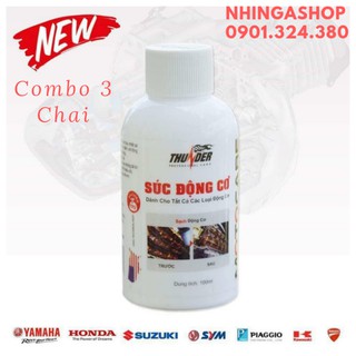 Combo 3 Chai Súc Rửa Động Cơ Hạn Chế Cặn Bẩn