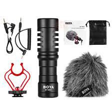 (CÓ SẴN) MIC Thu Âm BOYA BY-MM1 Cho Máy Ảnh DSLR, Mirroless, Smartphone, Action Cam, Gopro, DJI Pocket, DJI Action ...