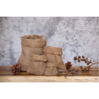 Túi bố trang trí ( 10*15cm )