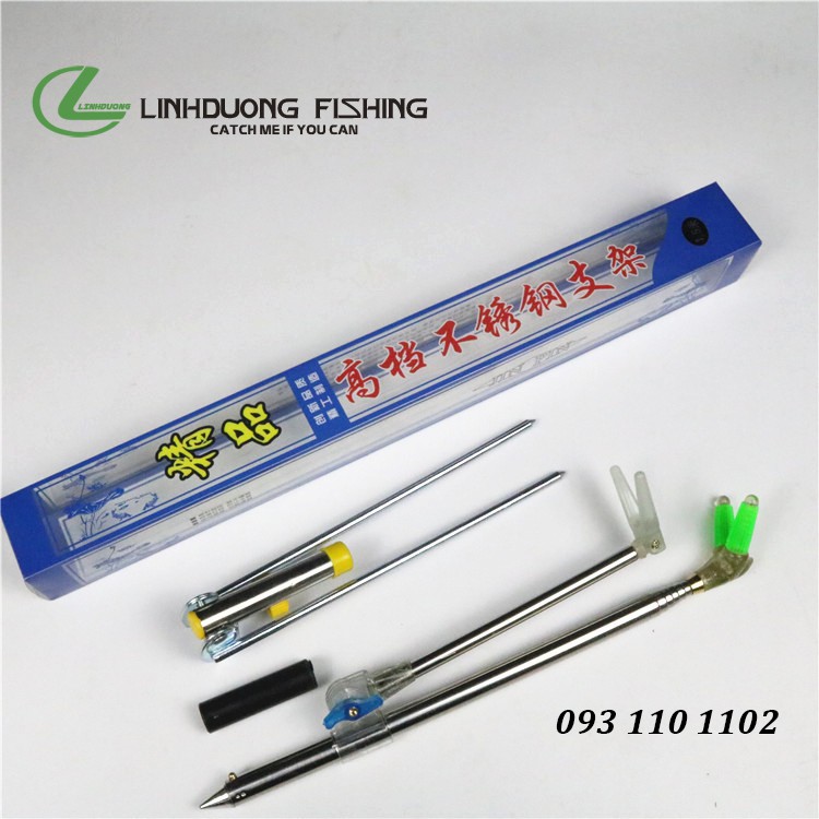 Chống cần câu tay, câu đài.