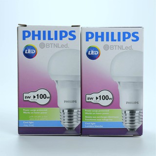 Bóng đèn PHILIPS Ecobright LEDBulb 8W E27 A60 - [HÀNG CHÍNH HÃNG] - ÁNH SÁNG TRẮNG - Tiết kiệm điện, chất lượng sáng cao
